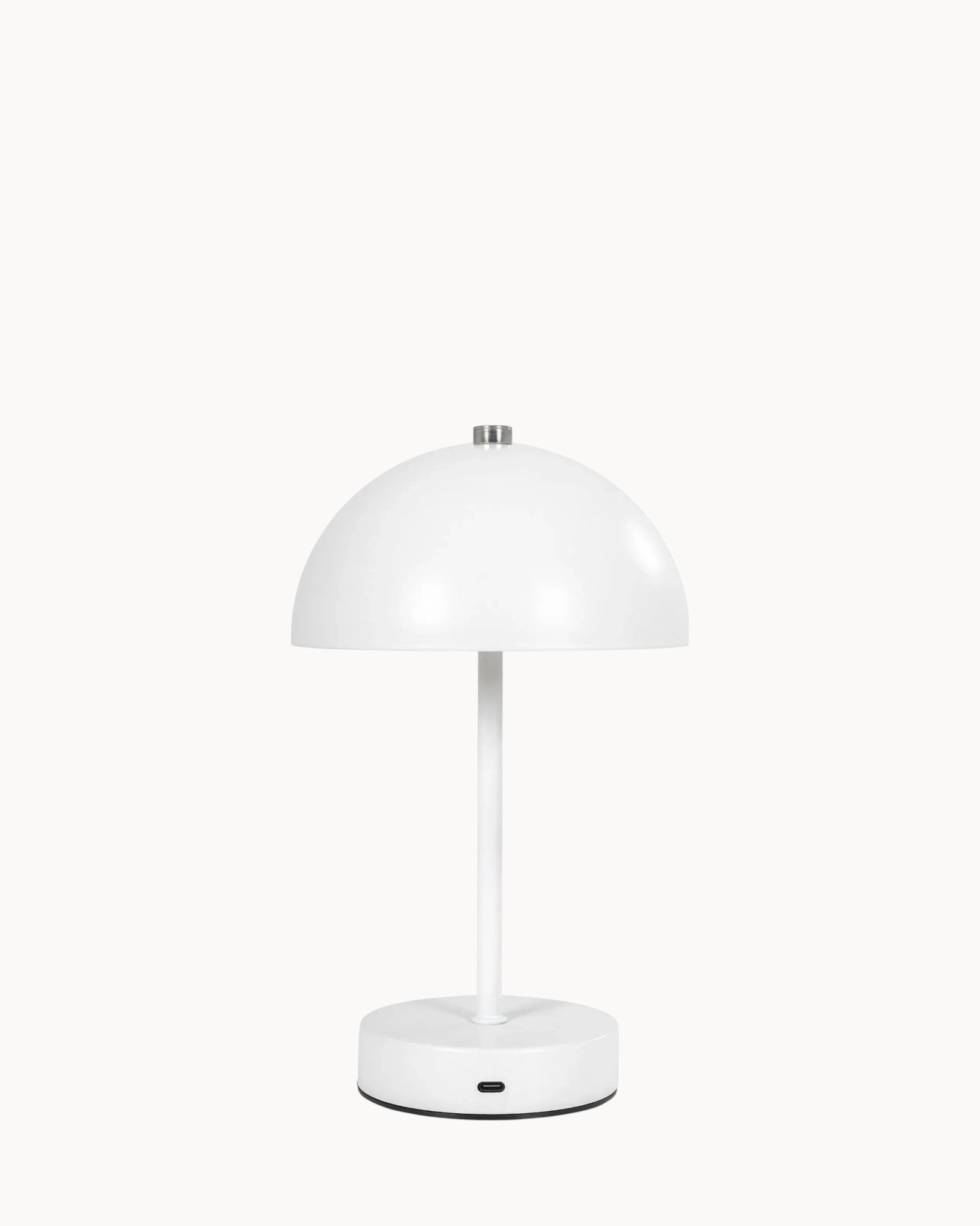 House Nordic – Holt LED-Tischlampe, wiederaufladbar, Stahl, Weiß