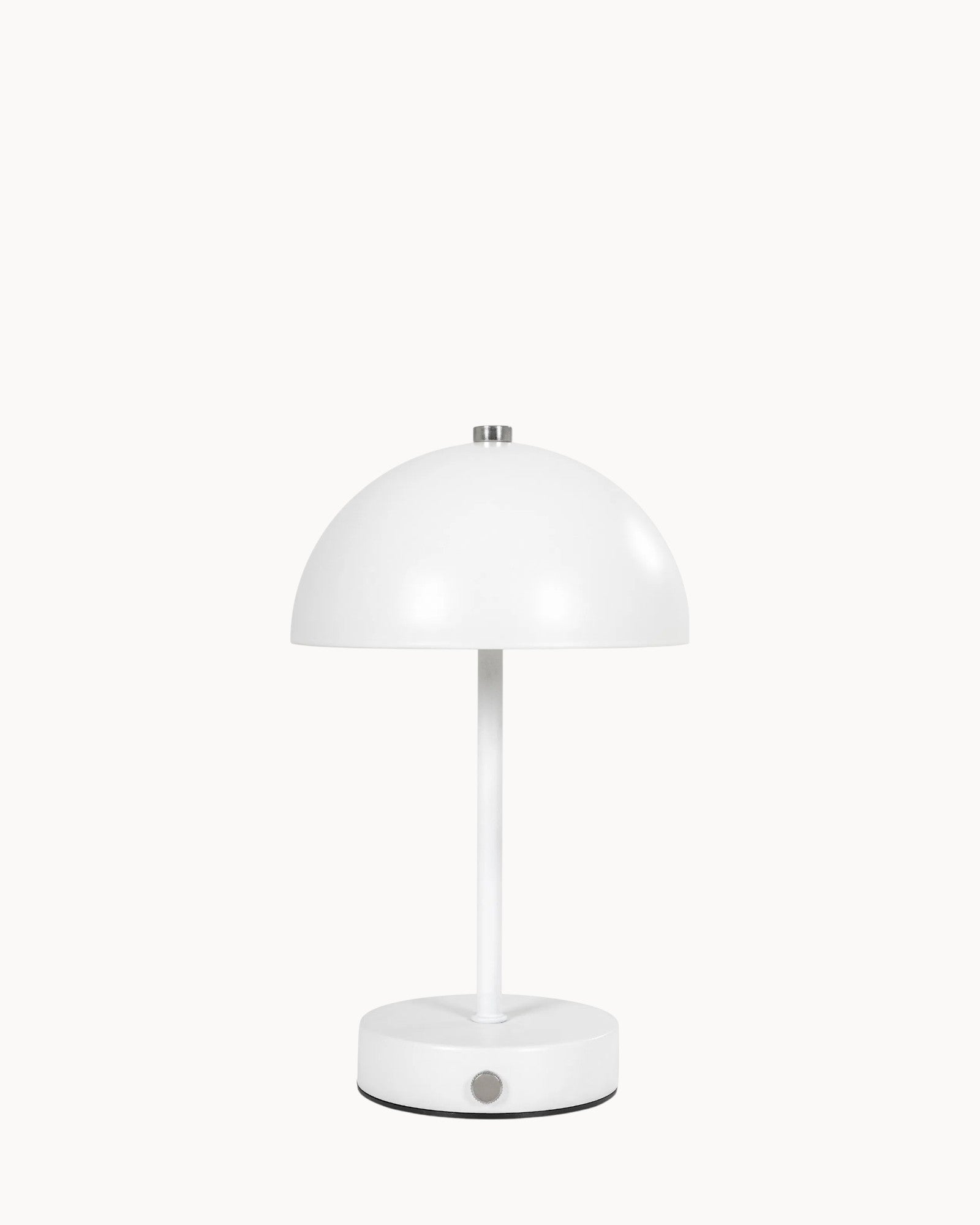 House Nordic – Holt LED-Tischlampe, wiederaufladbar, Stahl, Weiß