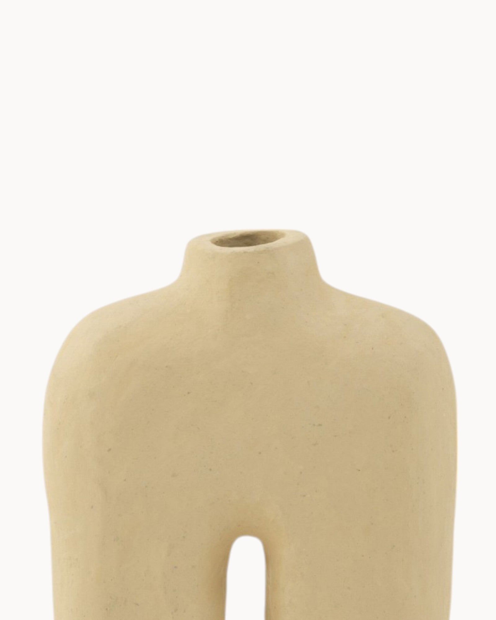 J-Line Blumentopf Square – Natürlicher Look aus Pappmaché, 50 cm