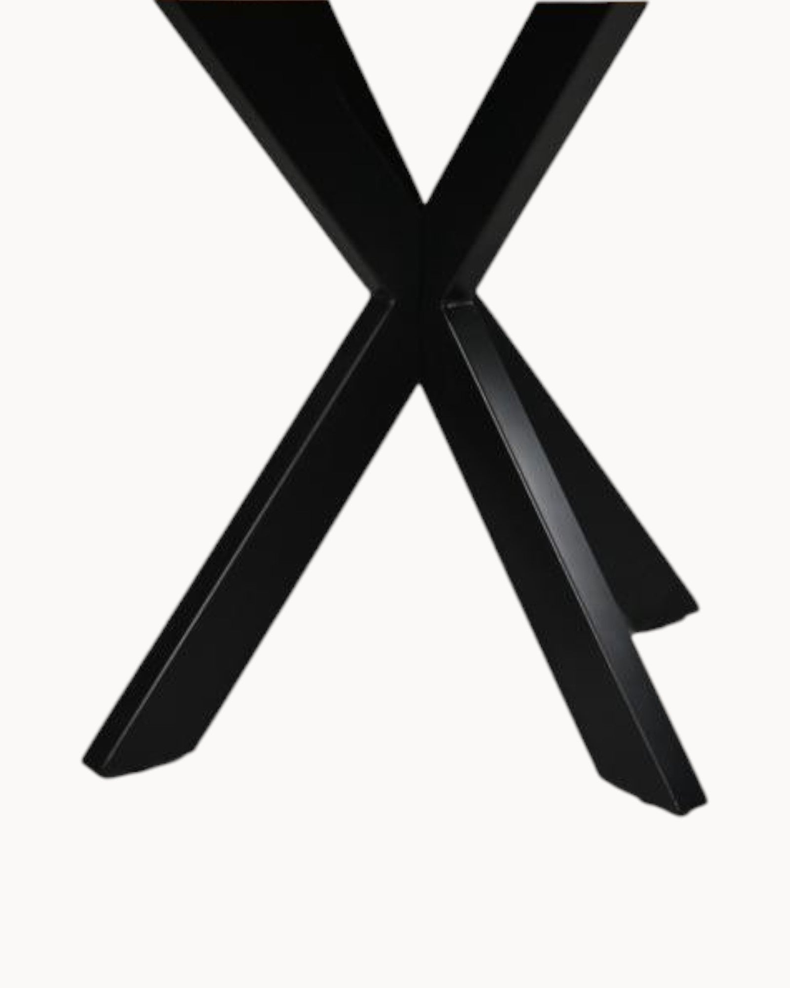 HSM Collection – Runder Esstisch Melbourne – 110 cm – Mango Holz/Metall – Braun/Schwarz