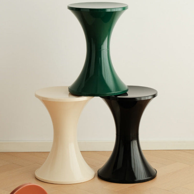 Versatile Hourglass Stool and Side Table