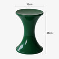 Versatile Hourglass Stool and Side Table