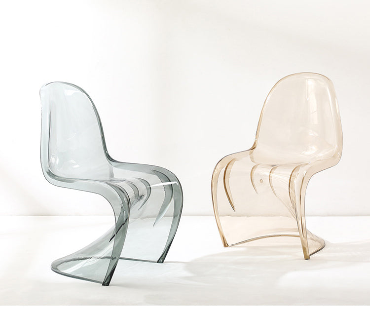 Ikonischer transparenter Lounge-Sessel im Panton-Stil