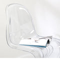Ikonischer transparenter Lounge-Sessel im Panton-Stil