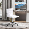 Ergonomischer Drehstuhl mit Armlehnen und Rollen für Büro & Homeoffice