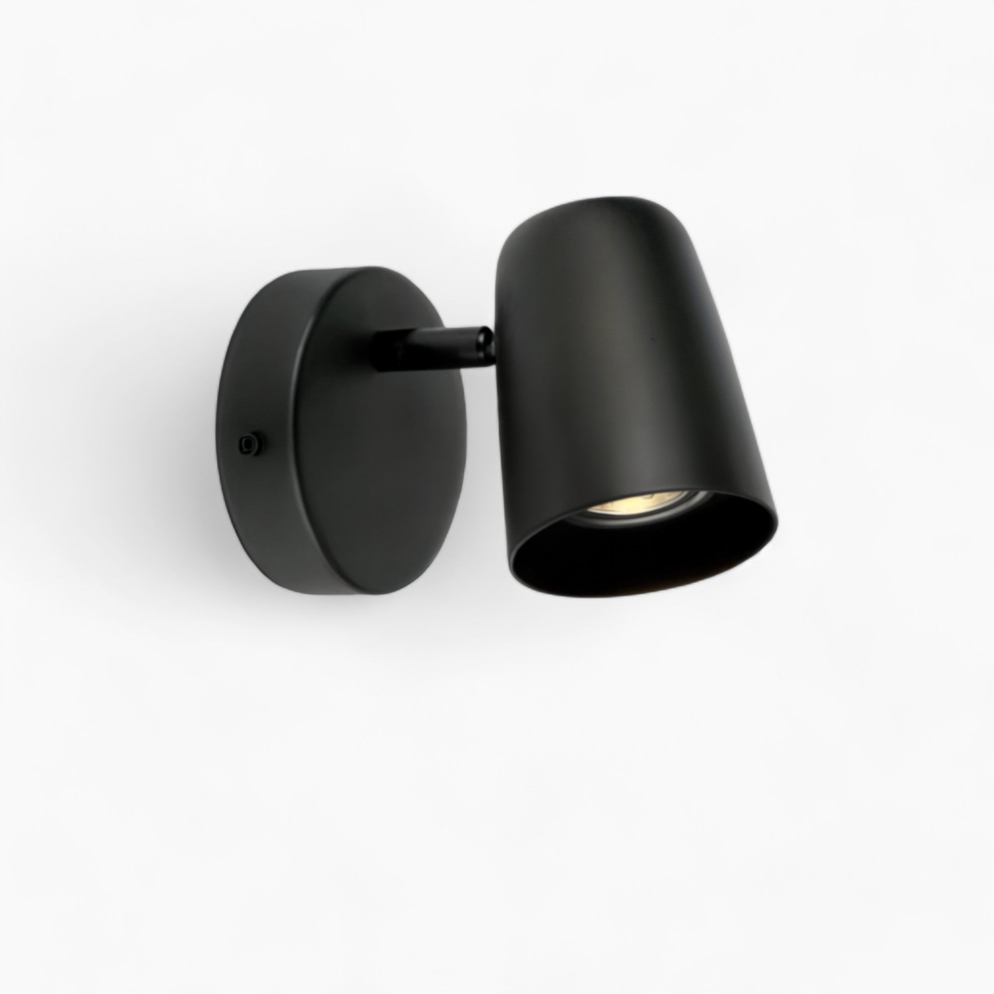 Nordic Modern Wall Sconces | LED Wandleuchte in Schwarz, Weiß, Nickel | Warm White 3000K | Einfache Installation