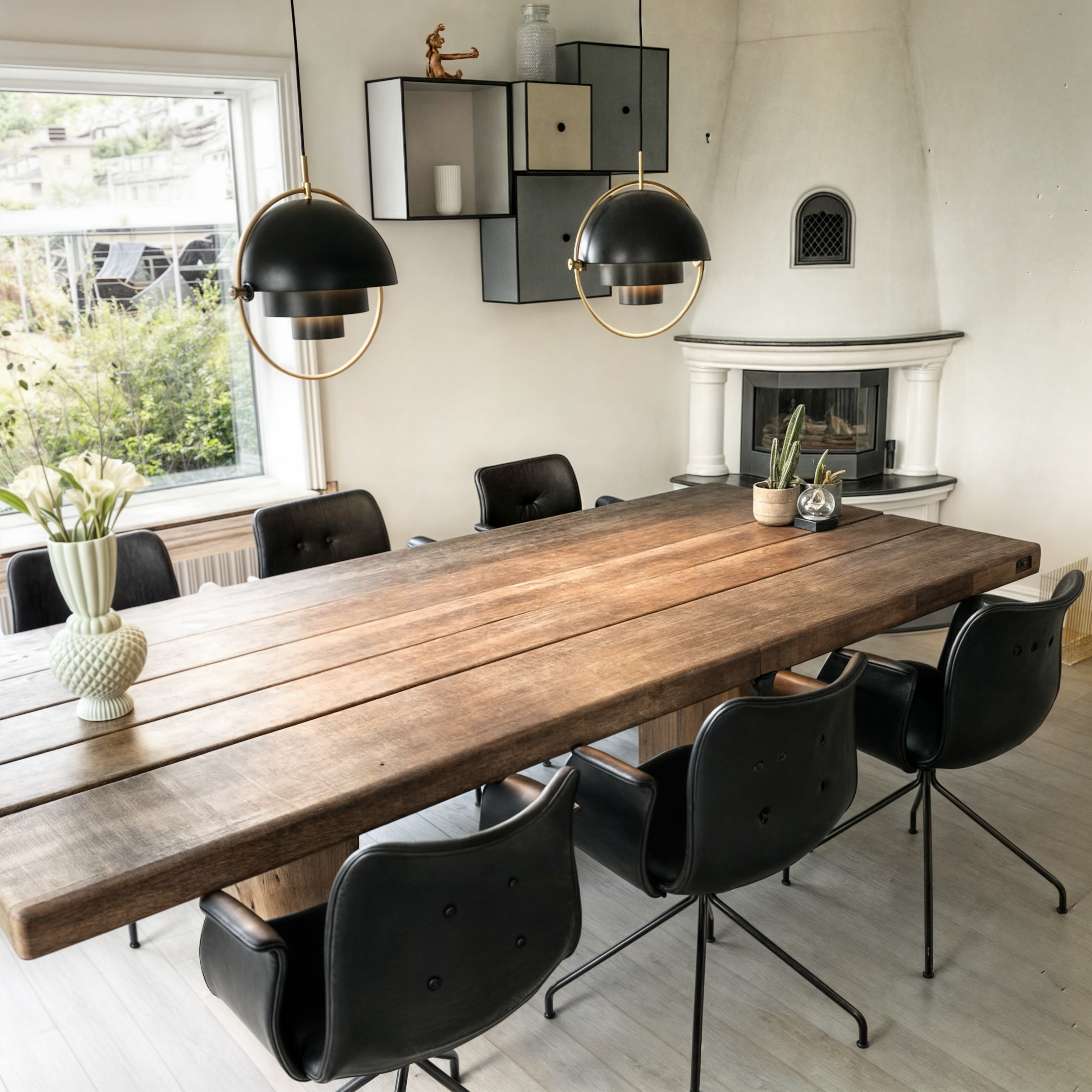 Moderne Eisen Glas Pendelleuchte | E27 Birne | Verchromte Oberfläche | Schwarz Silber Gold