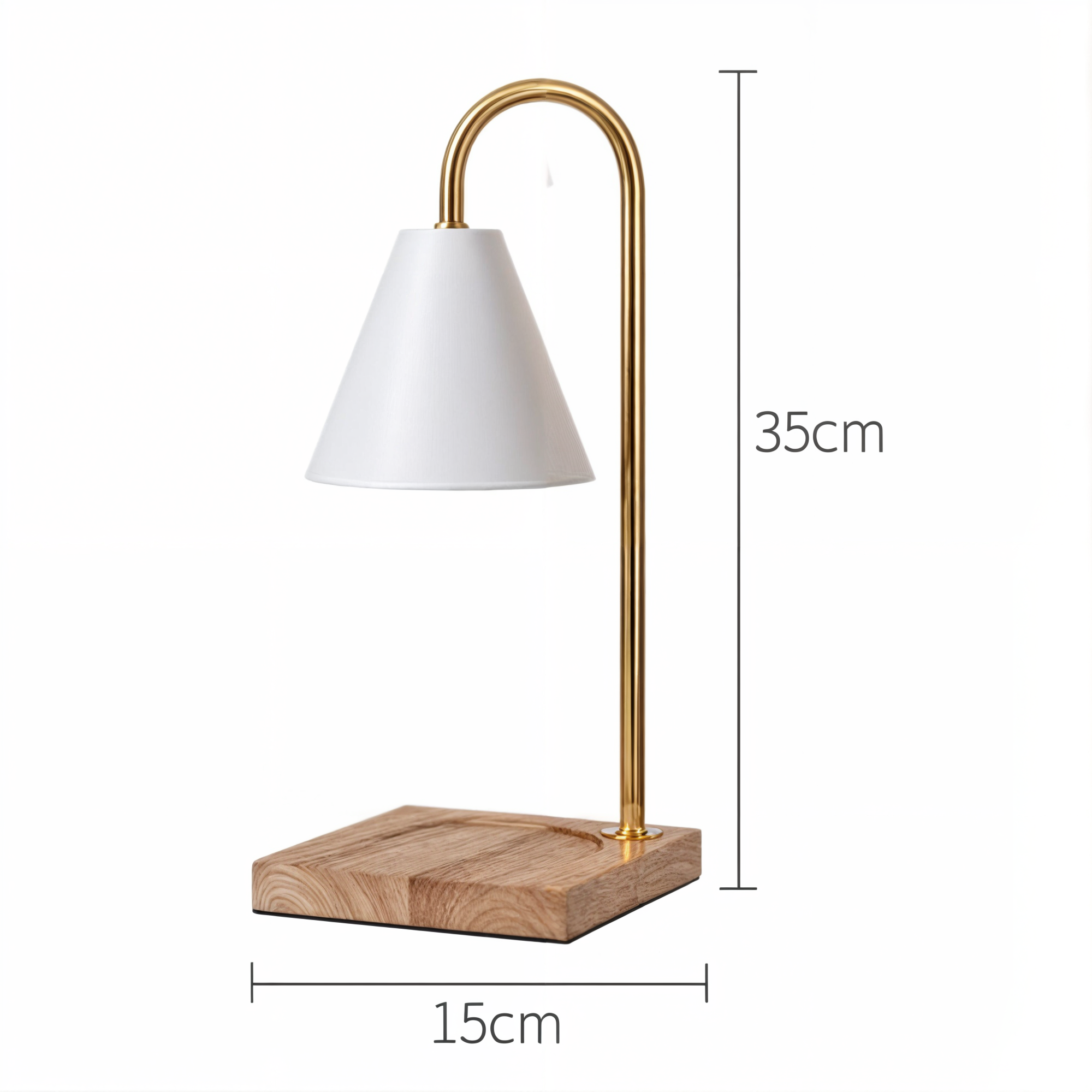 Dimmbare Kerzenwärmerlampe, elektrischer Aromaschmelzer, modernes Design