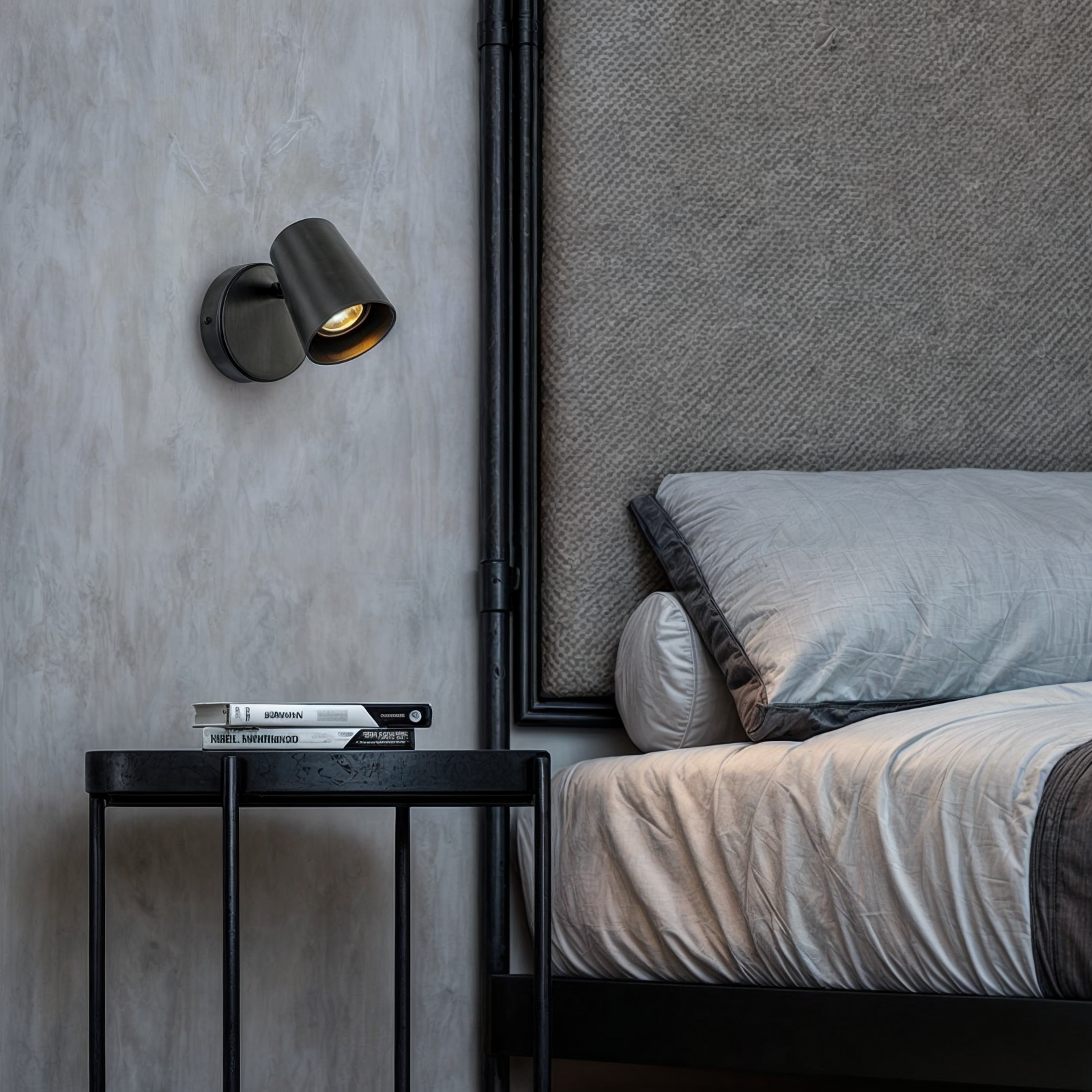 Nordic Modern Wall Sconces | LED Wandleuchte in Schwarz, Weiß, Nickel | Warm White 3000K | Einfache Installation