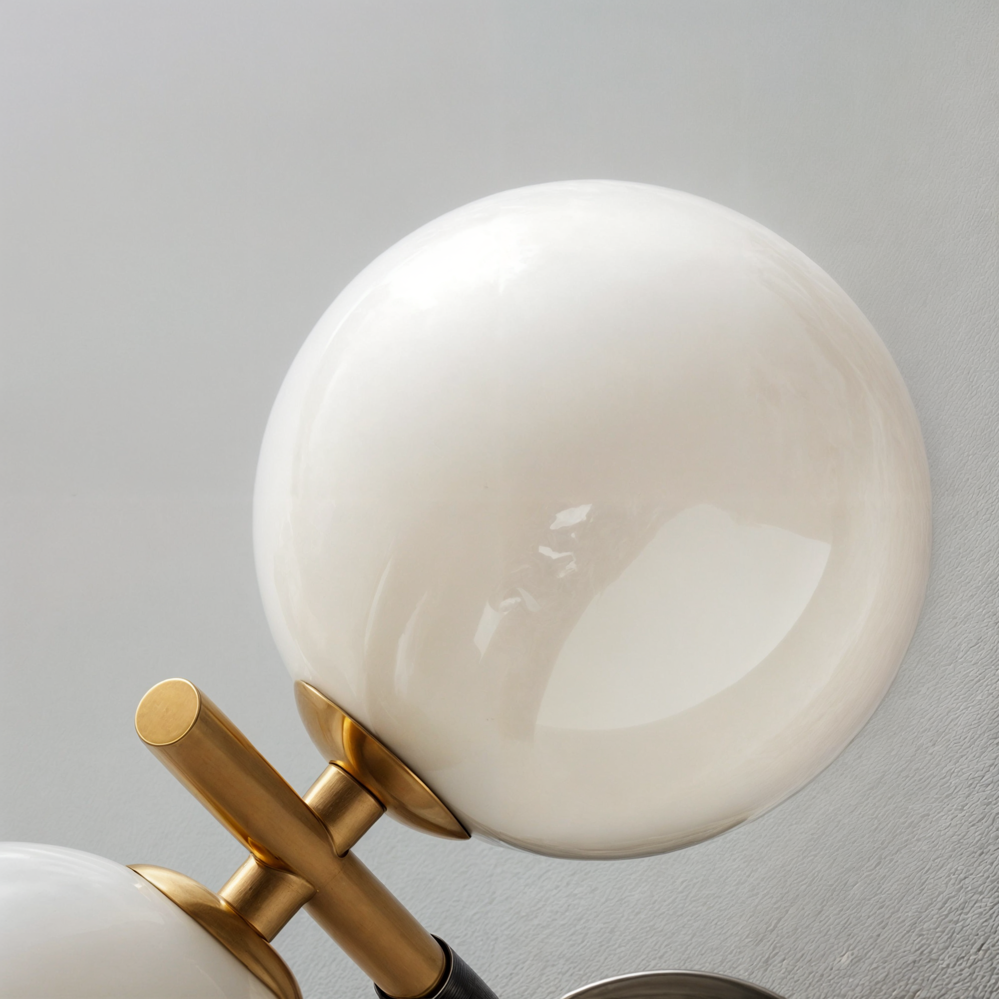 Moderne Kupferkugel-Wandleuchte, G9 LED, warmes/kaltes Licht, RoHS-zertifiziert