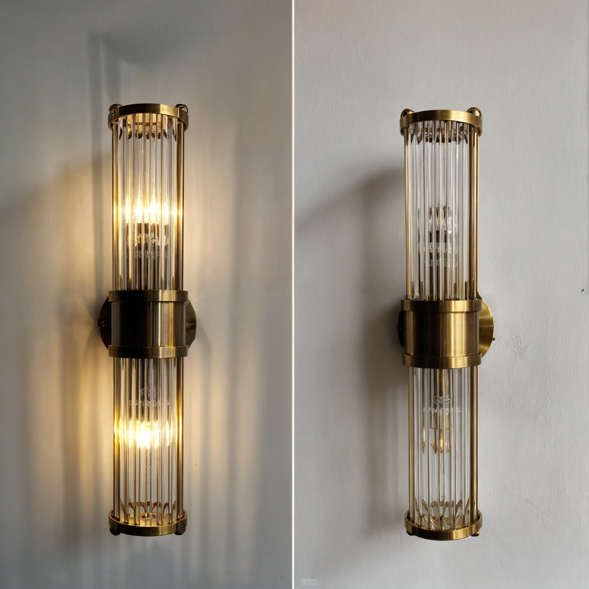 Luxus Gold Badezimmer Eitelkeit Wandleuchten Kristall Kupfer Wandlampe CH719 | Modern Style