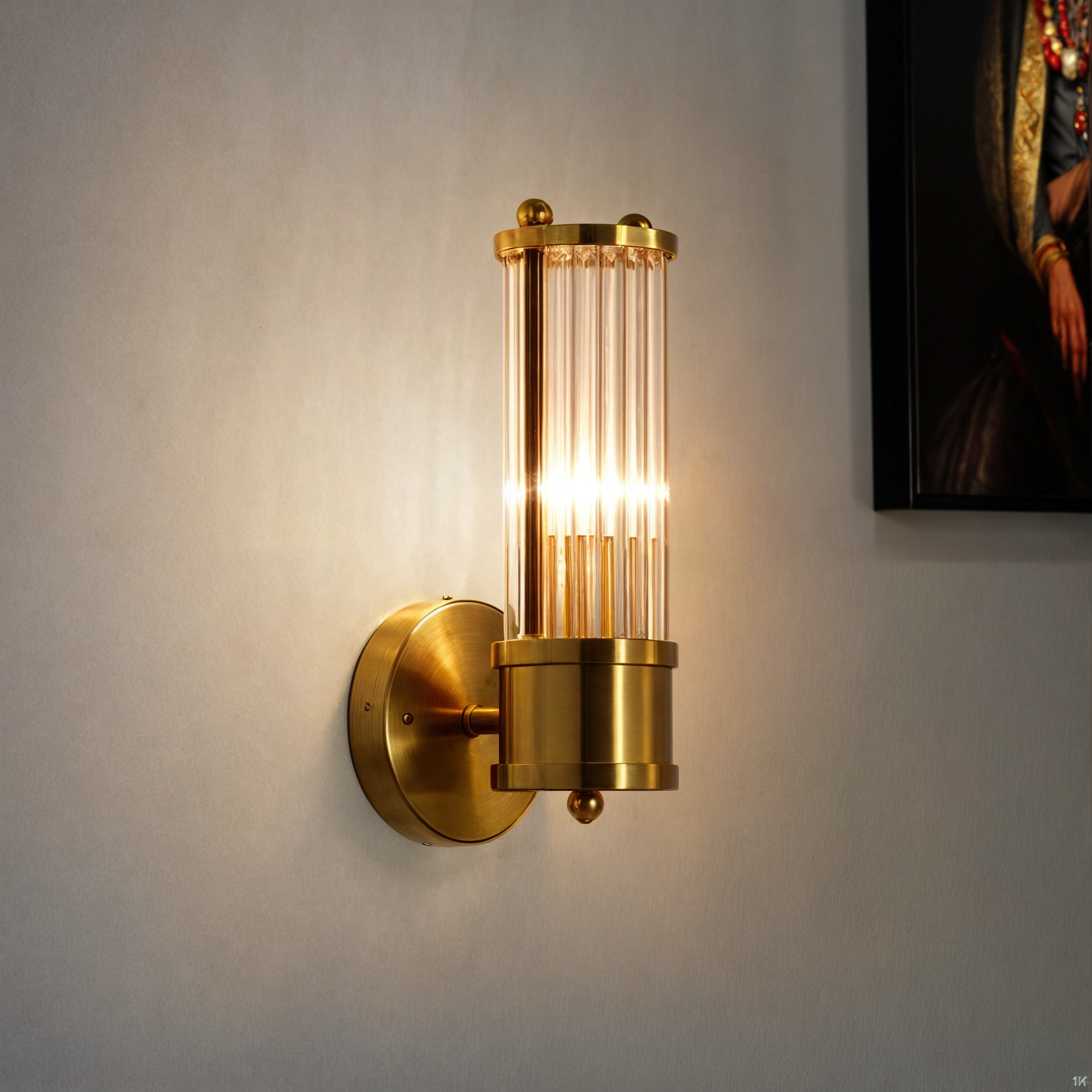 Luxus Gold Badezimmer Eitelkeit Wandleuchten Kristall Kupfer Wandlampe CH719 | Modern Style