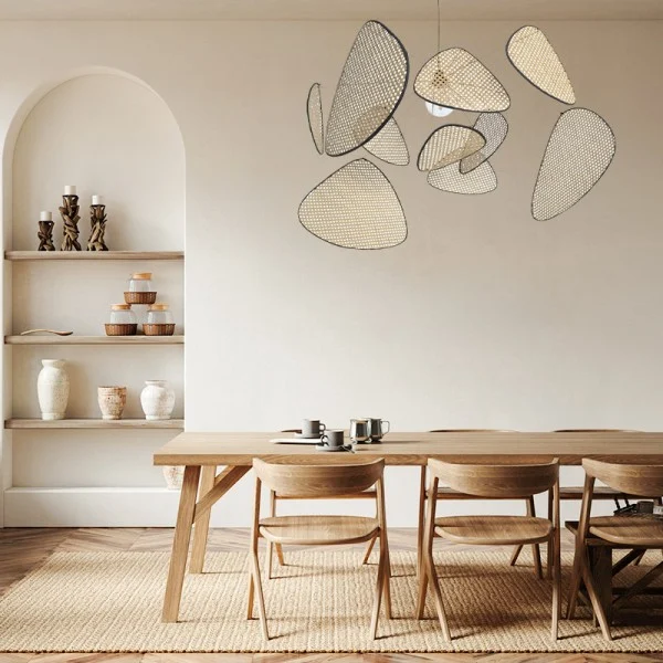 Aufhängung des Bildschirms Cannage