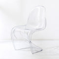 Ikonischer transparenter Lounge-Sessel im Panton-Stil
