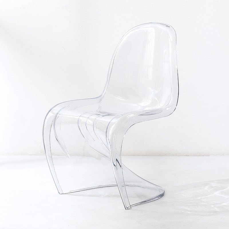 Ikonischer transparenter Lounge-Sessel im Panton-Stil