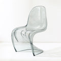 Ikonischer transparenter Lounge-Sessel im Panton-Stil