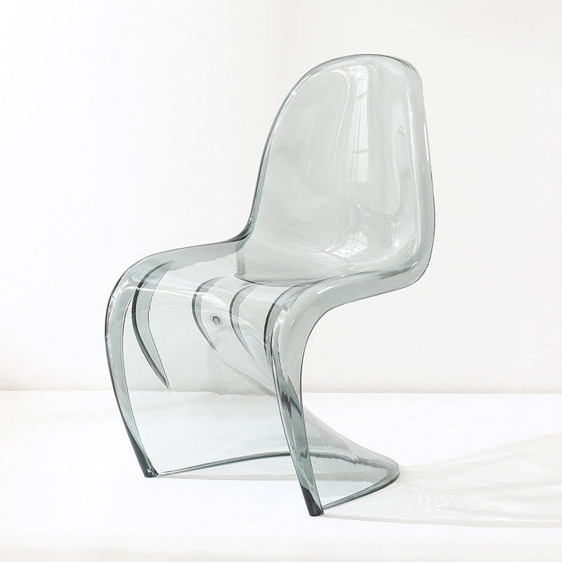Ikonischer transparenter Lounge-Sessel im Panton-Stil