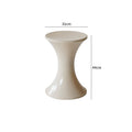 Versatile Hourglass Stool and Side Table