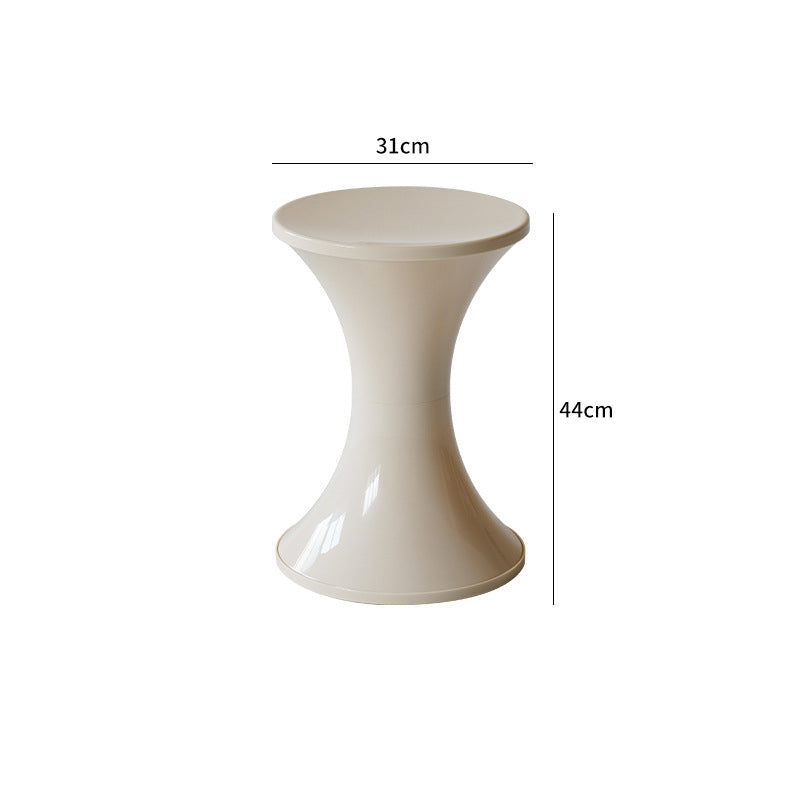 Versatile Hourglass Stool and Side Table