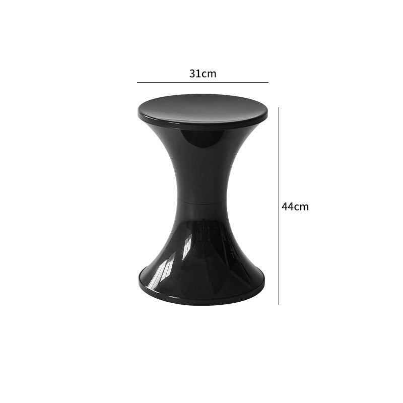 Versatile Hourglass Stool and Side Table