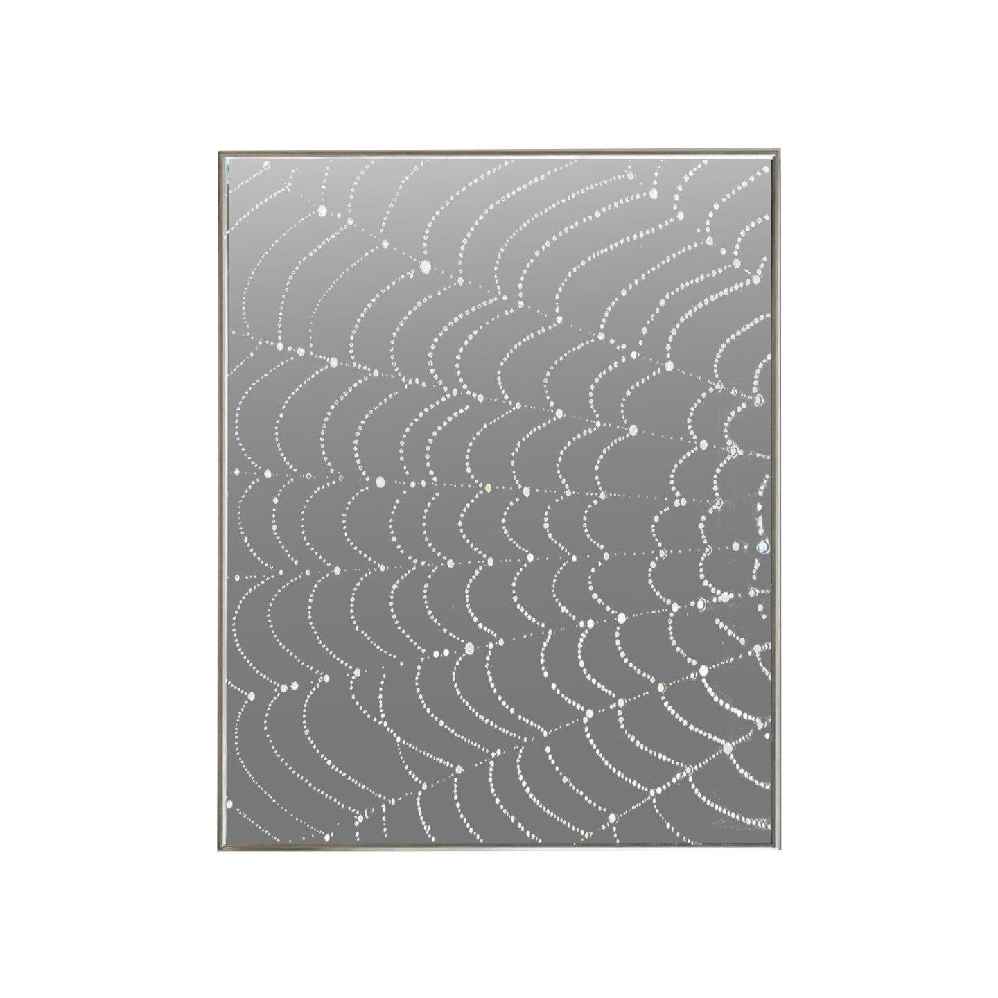 Moderner Wandspiegel im minimalistischen Bauhaus-Stil