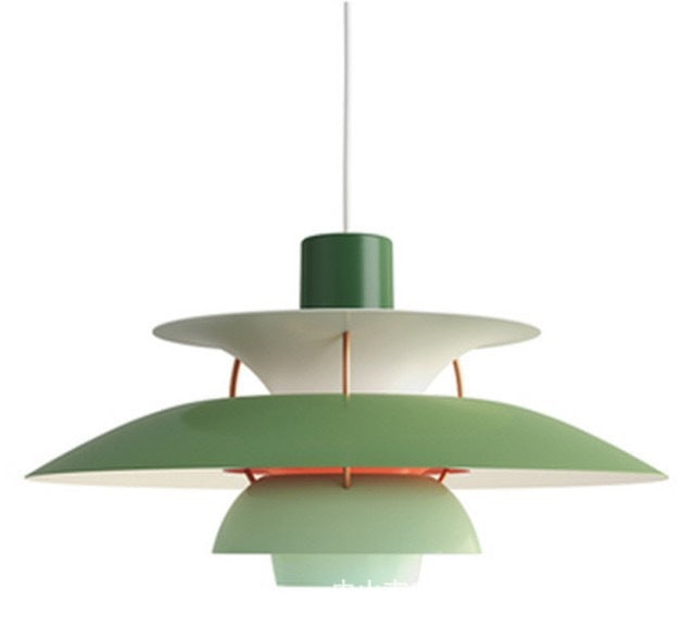 Moderne Designer Pendelleuchte im PH5 Stil – Mehrschichtige Metall-Hängelampe