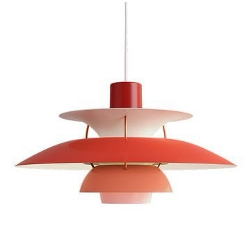 Moderne Designer Pendelleuchte im PH5 Stil – Mehrschichtige Metall-Hängelampe