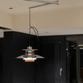 Vintage Bauhaus Pendelleuchte mit Schwenkarm