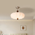 Vintage Bauhaus Moderne Cremefarbene Deckenleuchte