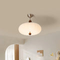 Vintage Bauhaus Moderne Cremefarbene Deckenleuchte