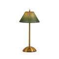 Dekorative Tischlampe aus Glas – Elegante Nachttischlampe mit modernem Design