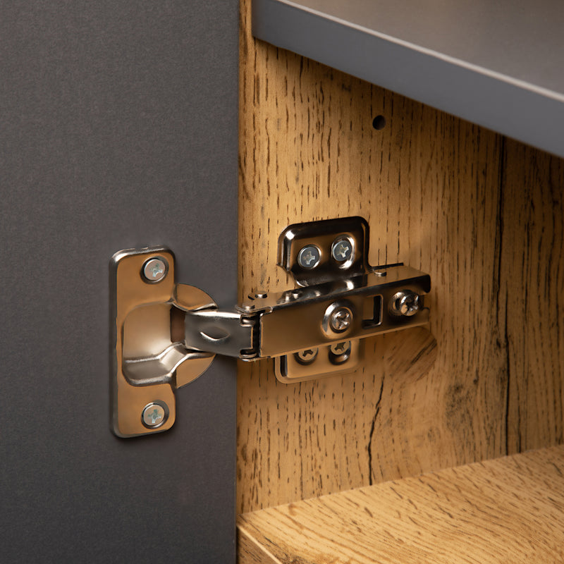 Moderner TV-Schrank mit Colorblocking-Design