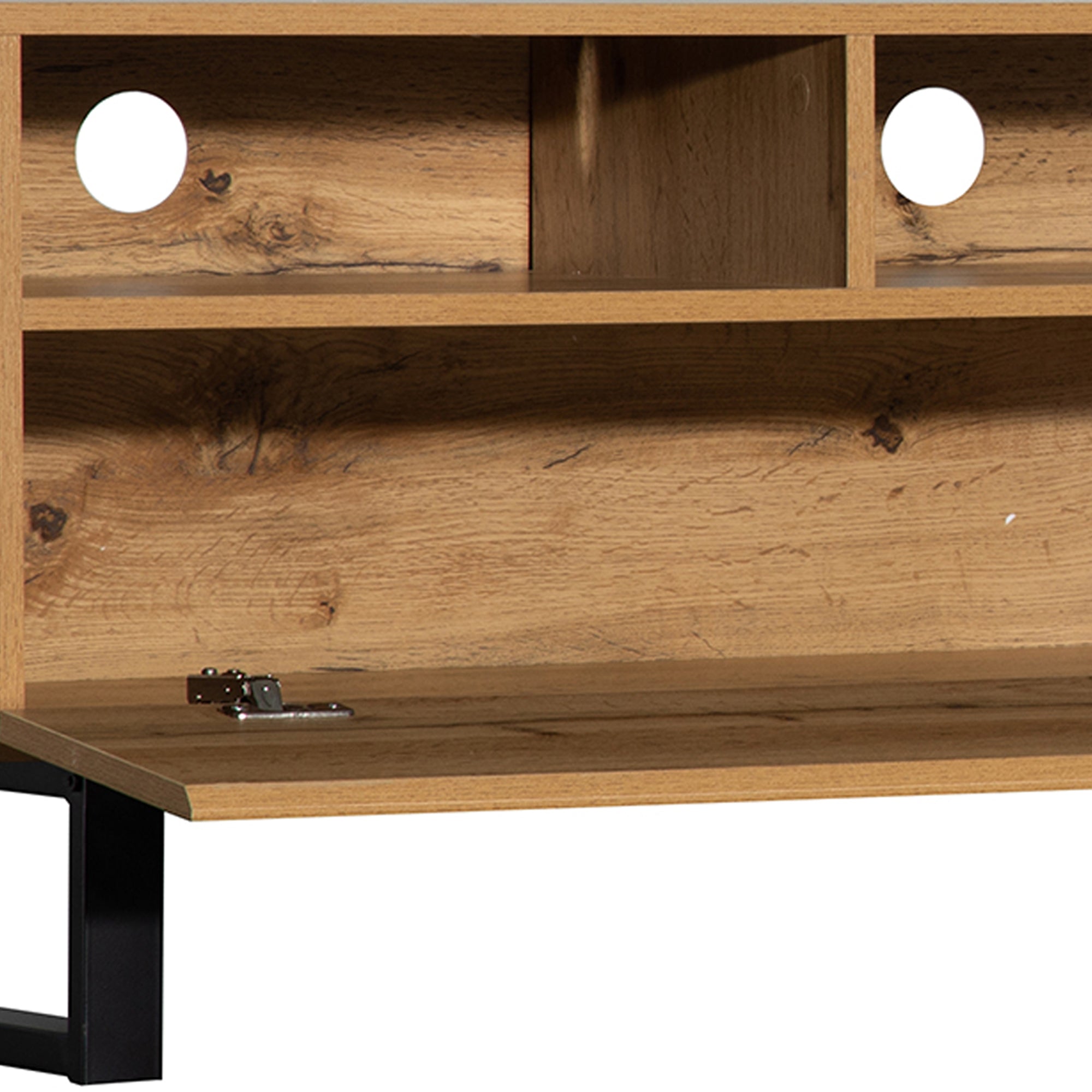 Moderner TV-Schrank mit Colorblocking-Design