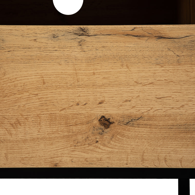 Moderner TV-Schrank mit Colorblocking-Design