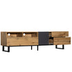 Moderner TV-Schrank mit Colorblocking-Design