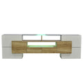 Moderner TV-Schrank mit LED & Glasoberfläche