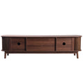 TV-Schrank im natürlichen Rattan-Design