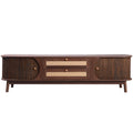 TV-Schrank im natürlichen Rattan-Design