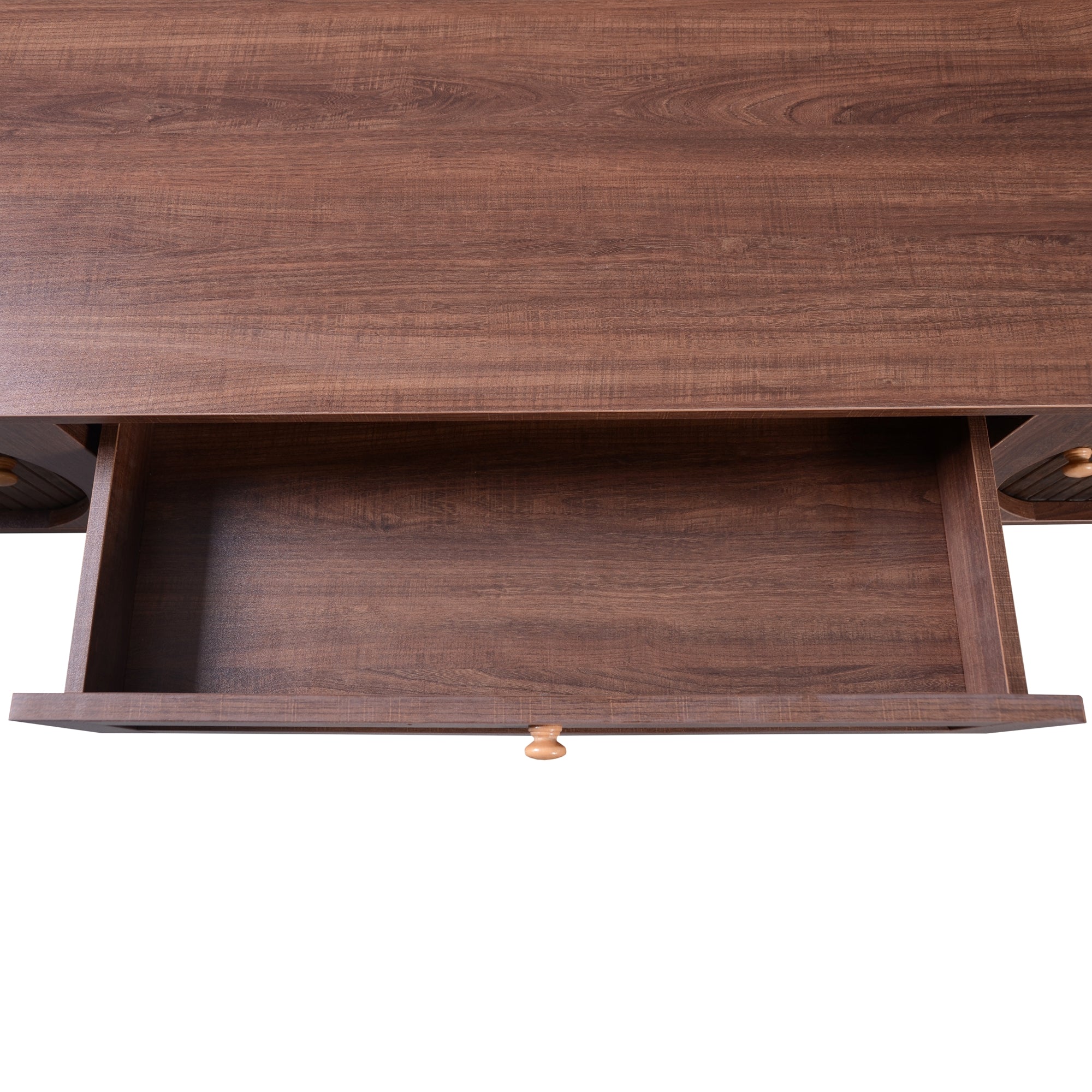 TV-Schrank im natürlichen Rattan-Design