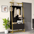 Moderne Kompaktgarderobe mit Spiegel & Stauraum