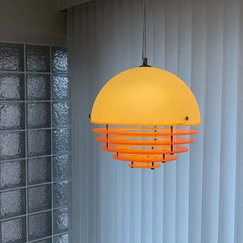 Bauhaus Sunset Atmosphere Nachttisch-Pendelleuchte