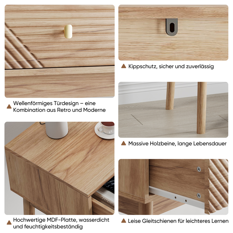 Konsolentisch / Schreibtisch im Mid-Century-Stil