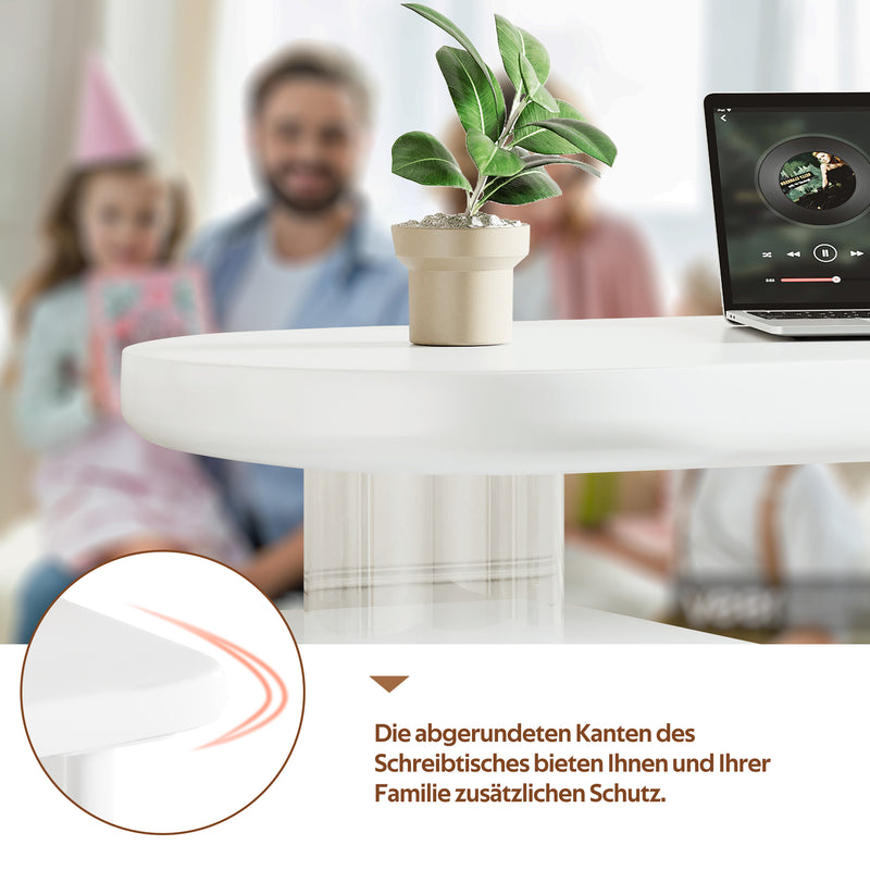 Schreibtisch mit integrierter Haustierhöhle