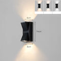 Moderne LED Wandleuchte für Innen- und Außenbereiche