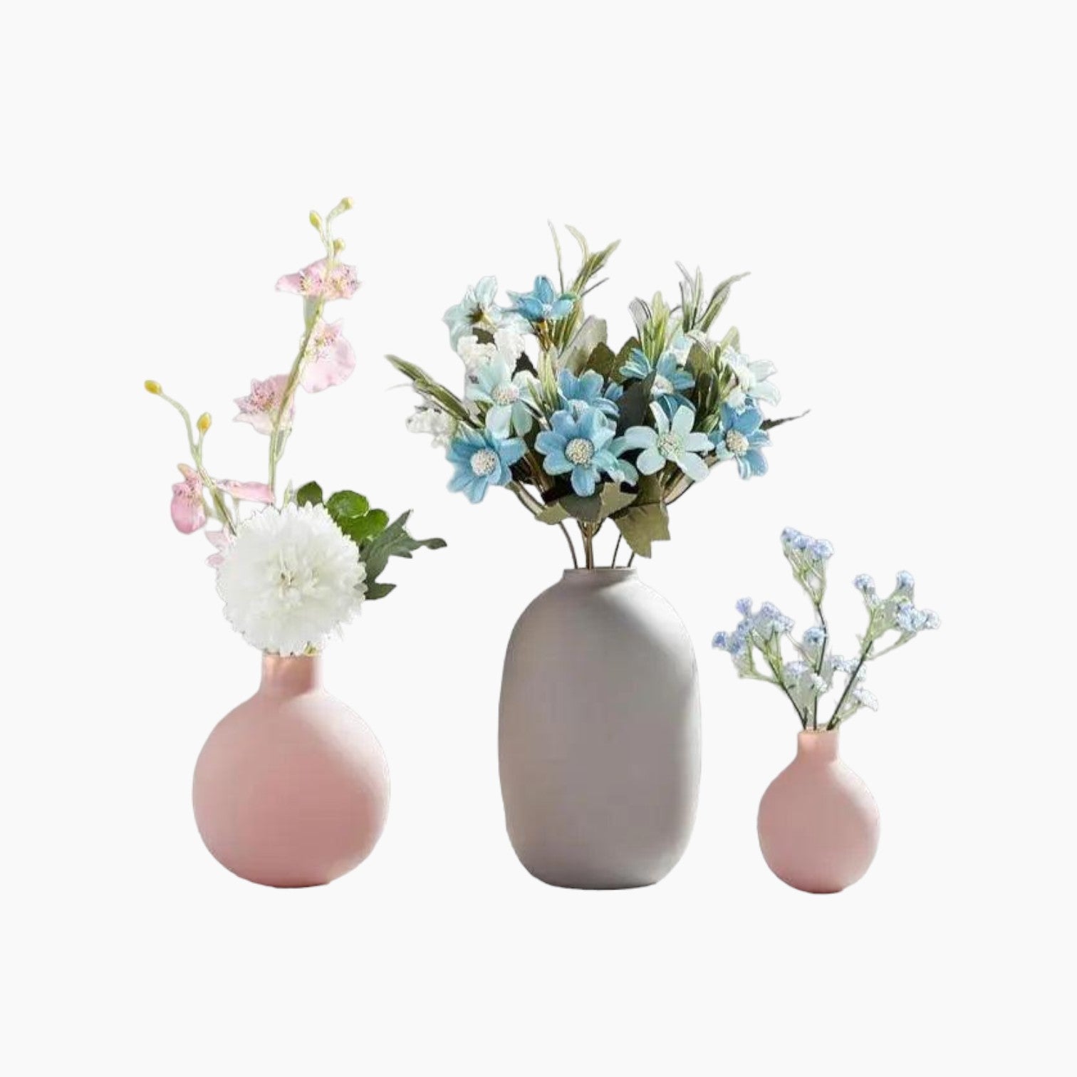 Moderne Keramikvase Kollektion - Multi-Color - Stilvolle minimalistische Dekoration für Zuhause