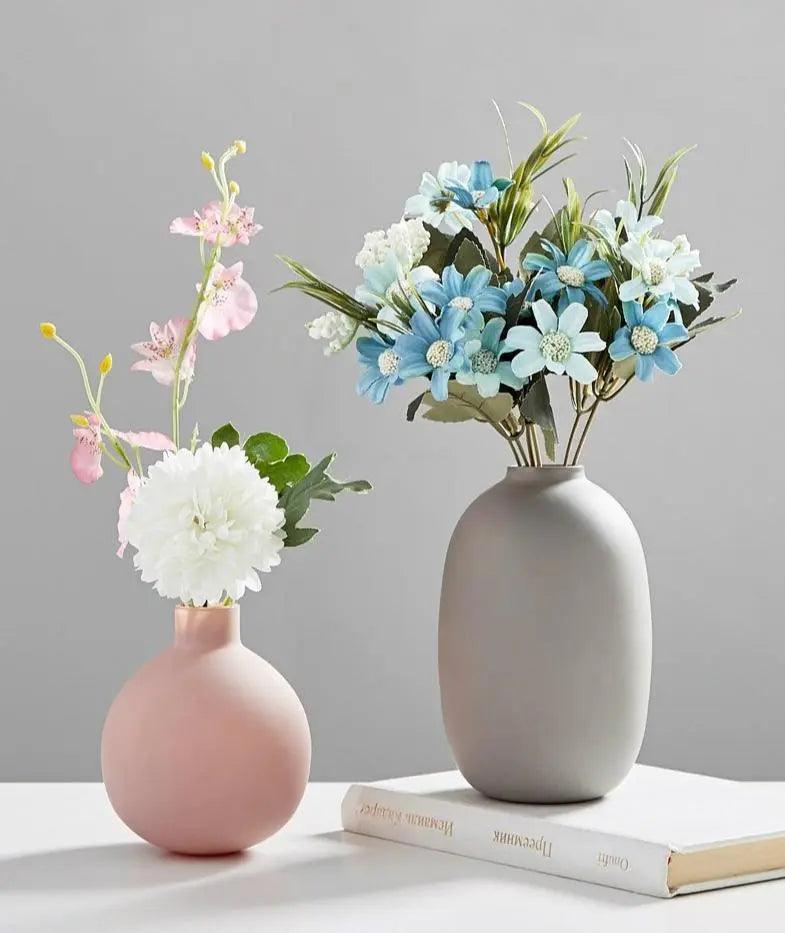 Moderne Keramikvase Kollektion - Multi-Color - Stilvolle minimalistische Dekoration für Zuhause