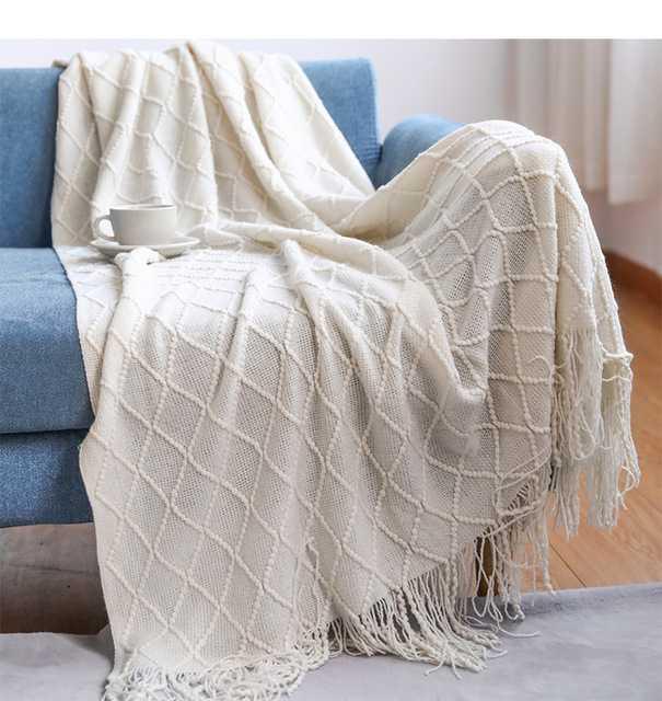 Monarch Knit Blanket - Leicht und weich, fachmännisch verarbeitet, maximaler Komfort, nur chemisch reinigen