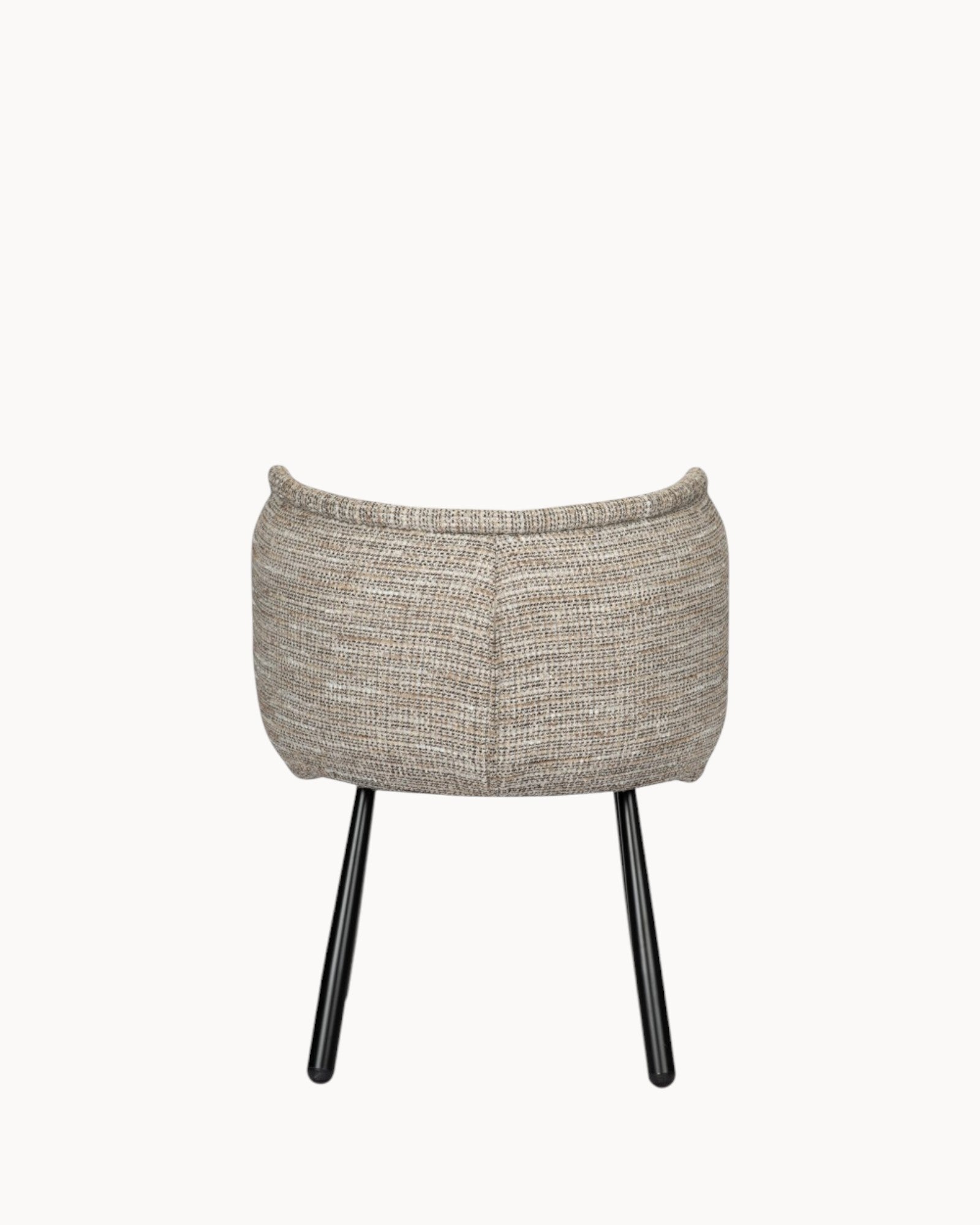 Coco Sessel – Ergonomisch, 78,5 CM hoch, Schwarzes Stahlgestell