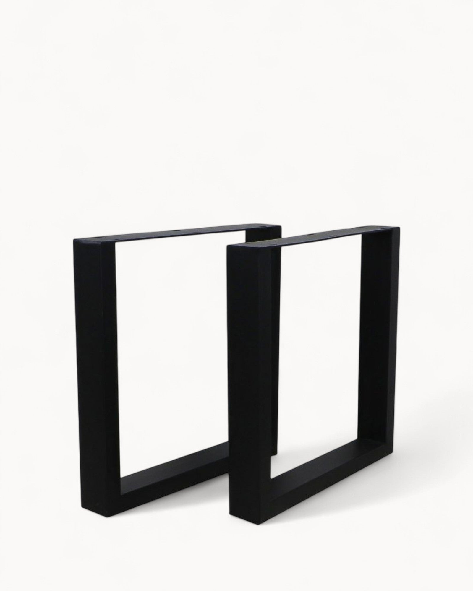 Tischgestell Metall Schwarz – HSM Collection – U-Form 70x10x69 cm