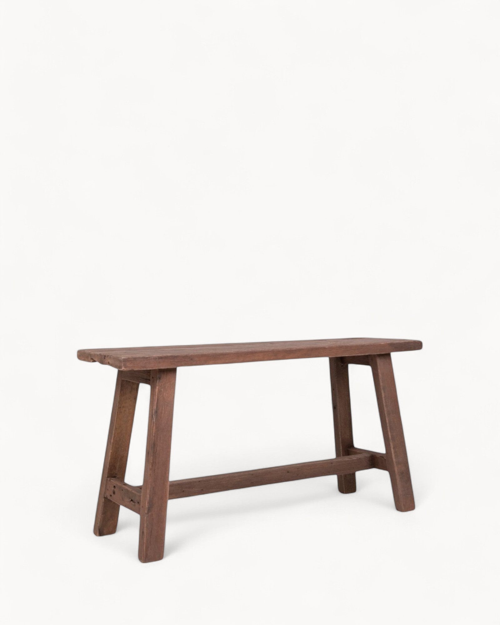 Teakbank Barcelona – Teakholz – Braun – 90x25x45 cm – Robuste Sitzgelegenheit